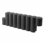 Preview: Palisaden Kettenelement 115 schwarz | 115 x 40 x 15 cm